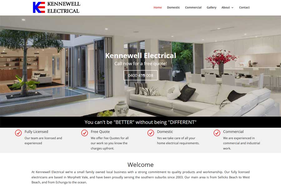 Website Design Kangarilla - Theme Collection