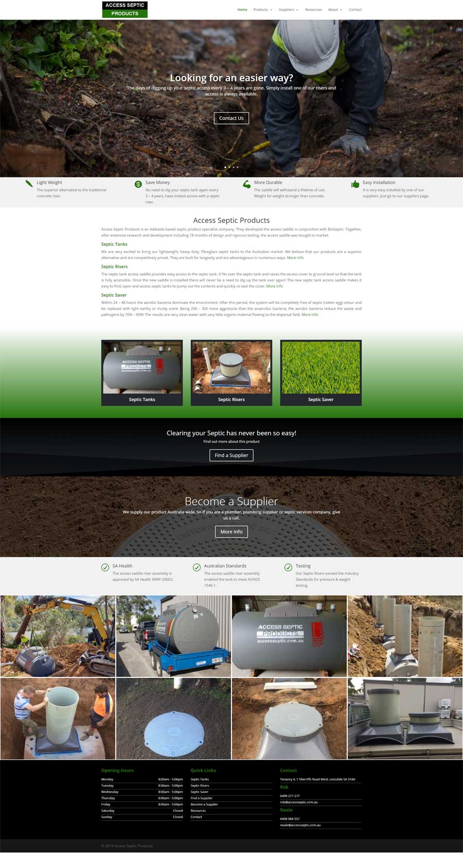 Websites for Tradies - Manufacturing