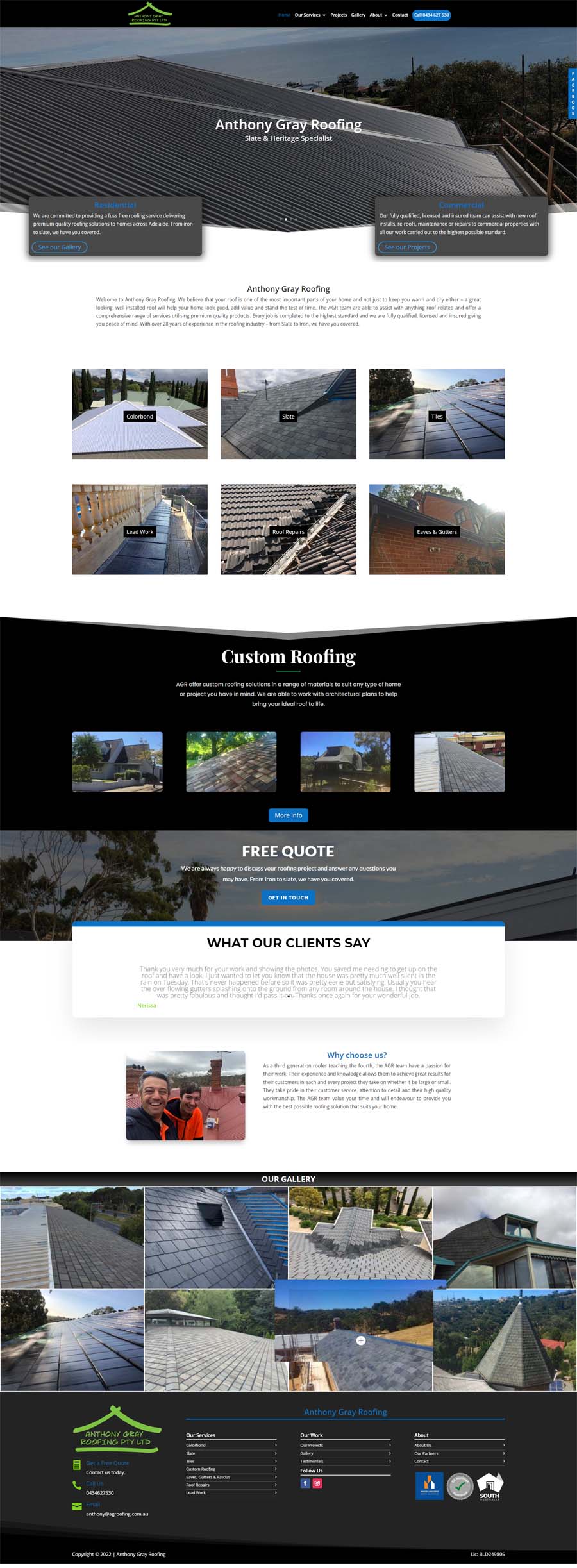 Website Design Adelaide - Homes